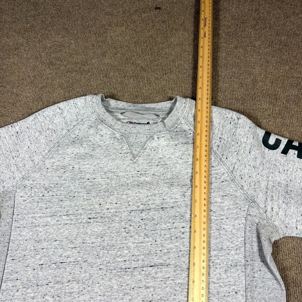 Lot of 2 Carhartt Sweatshirt Women M 8-10 Blue Gray Heather Relaxed Fit Pullover - Picture 4 of 12